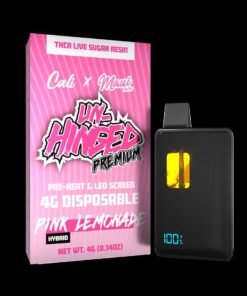 Pink Lemonade THCA 4 Gram Disposables - Cali x Maui labs Unhinged Disposable