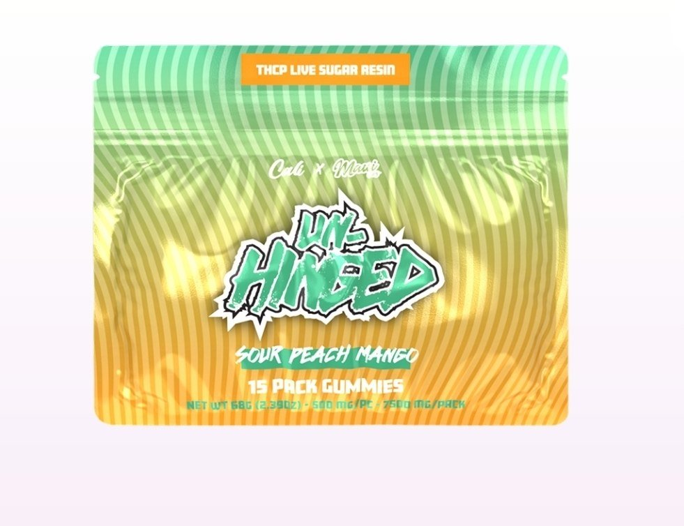 Sour Peach Mango 15 Count Gummies – Unhinged